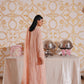 3 Piece - Self Crinkle Suit (Unstitched)