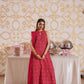3 Piece - Self Crinkle Suit (Unstitched)