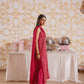 3 Piece - Self Crinkle Suit (Unstitched)