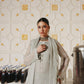 3 Piece - Self Crinkle Suit (Unstitched)
