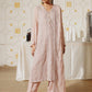 3 Piece - Self Crinkle Suit (Unstitched)
