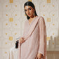 3 Piece - Self Crinkle Suit (Unstitched)