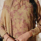 3 Piece - Self Crinkle Suit (Unstitched)