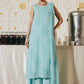 3 Piece - Self Crinkle Suit (Unstitched)