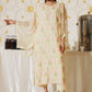 3 Piece - Self Crinkle Suit (Unstitched)