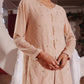 3 Piece - Self Crinkle Suit (Unstitched)