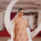 3 Piece - Self Crinkle Suit (Unstitched)