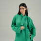 TEXTURED TOP WITH KNOT COLLAR