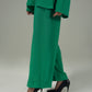 TEXTURED WIDE-BOTTOM TROUSER