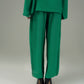 TEXTURED WIDE-BOTTOM TROUSER