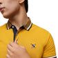 Men Contrast Polo