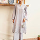 02 Piece Ready to wear  Embroidered Co-ords