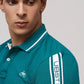 Men Contrast Polo