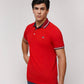 Men Contrast Polo
