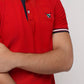 Men Contrast Polo