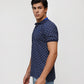 Men Contrast Polo