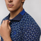 Men Contrast Polo
