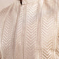 Coffee Beige Arrow Embroidered Waistcoat - Men