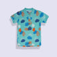 Boy Floral Graphic Polo