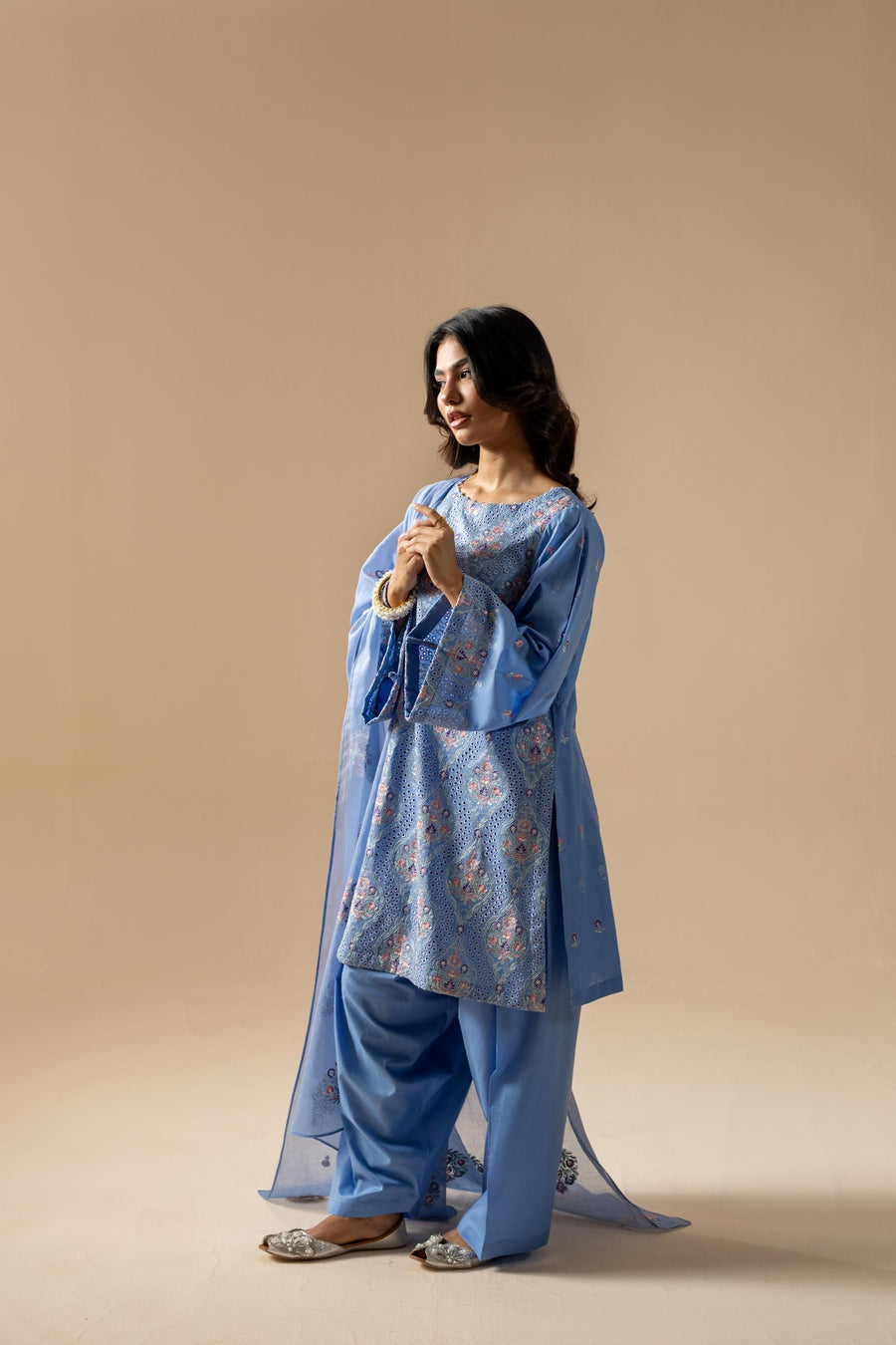 3 Piece - Embroidered Lawn Suit (Unstitched)