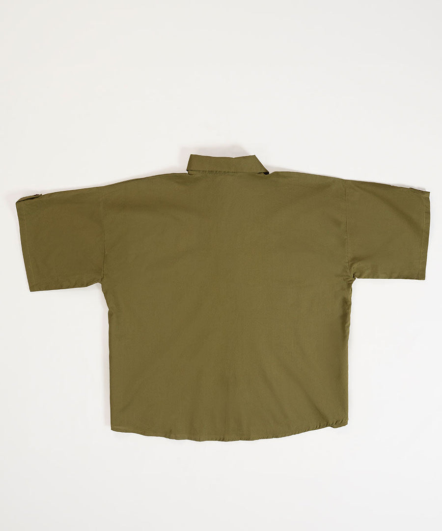 Laidback Olive Shirt