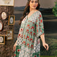 3 Pc Unstitched Embroidered Arabic Lawn Suit | MB-PFUS25-02B