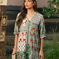 3 Pc Unstitched Embroidered Arabic Lawn Suit | MB-PFUS25-02B