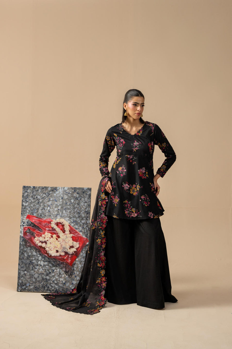3 Piece - Embroidered Lawn Suit (Unstitched)