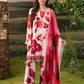 3 Pc Unstitched Embroidered Arabic Lawn Suit | MB-PFUS25-01B