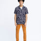 Men Abstract Print Casual Shirt