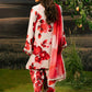 3 Pc Unstitched Embroidered Arabic Lawn Suit | MB-PFUS25-01B