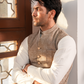 Self Textured Waistcoat