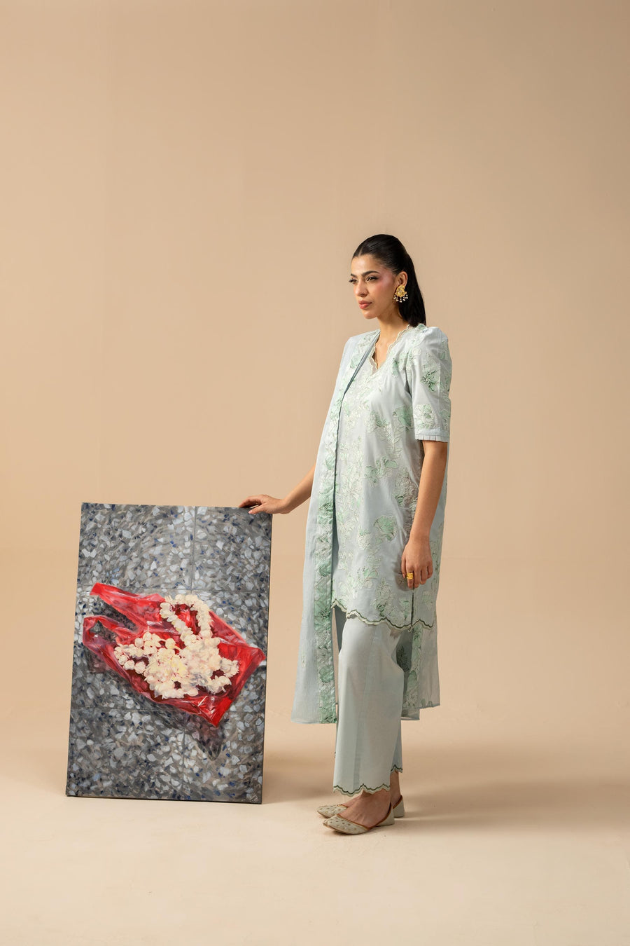 3 Piece - Embroidered Lawn Suit (Unstitched)
