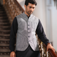 Self Textured Waistcoat