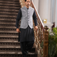 Self Textured Waistcoat