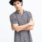 Men Abstract Print Casual Shirt
