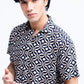Men Abstract Print Casual Shirt