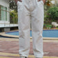 White Relaxed Jog Jeans