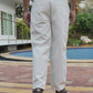 White Relaxed Jog Jeans