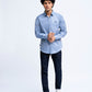 Men Button Down Casual Shirt