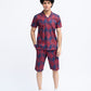 Men Abstract Printed Coord