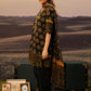 3 Pc Unstitched Embroidered Arabic Lawn Suit | MB-PFUS25-03B