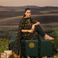 3 Pc Unstitched Embroidered Arabic Lawn Suit | MB-PFUS25-03B