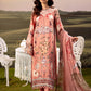3 Pc Unstitched Embroidered Arabic Lawn Suit | MB-PFUS25-04B