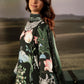 3 Pc Unstitched Embroidered Arabic Lawn Suit | MB-PFUS25-04A