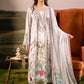3 Pc Unstitched Embroidered Arabic Lawn Suit | MB-PFUS25-05A
