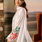 3 Pc Unstitched Embroidered Arabic Lawn Suit | MB-PFUS25-05A