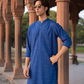 Slim Fit Cotton Jacquard Kurta