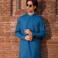 Slim Fit Cotton Jacquard Kurta