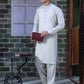 Modern Men's Ash Grey Shalwar Kameez – Elegant Eastern Wear